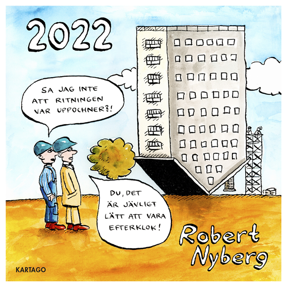 Kalender 2022 Robert Nyberg - Seriekällaren